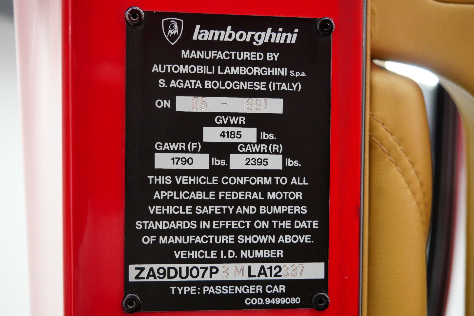 Used 1991 Lamborghini Diablo Coupe RWD image 18