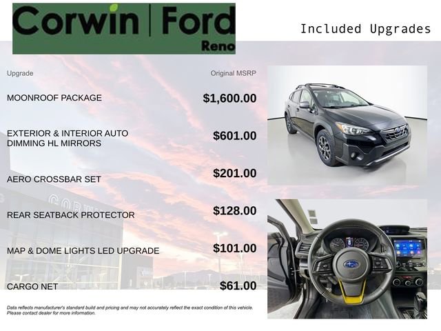 Used 2022 Subaru Crosstrek 2.5i Sport w/ Moonroof Package image 3