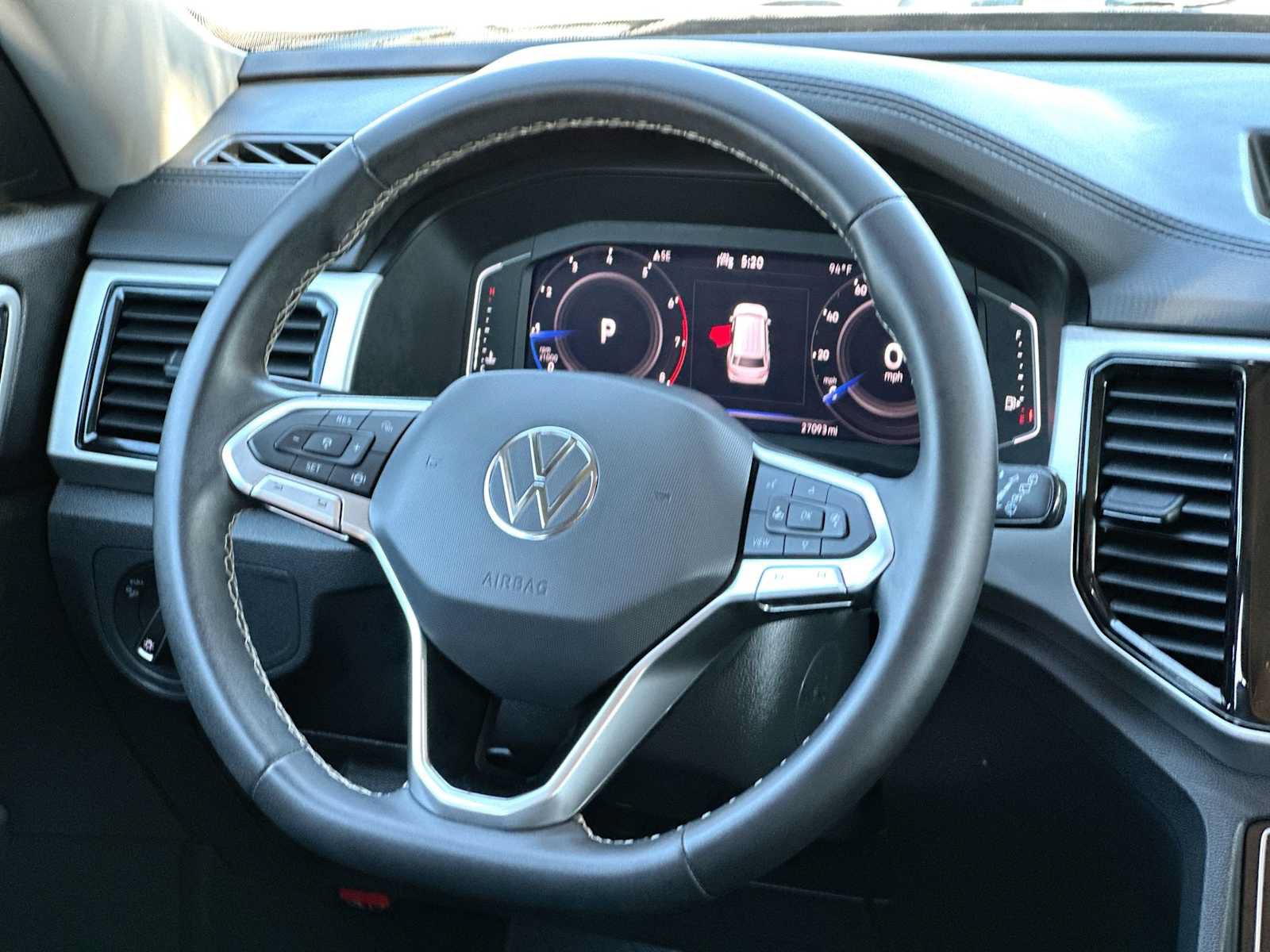 Used 2022 Volkswagen Atlas SE w/ Black Wheel Package FWD image 27