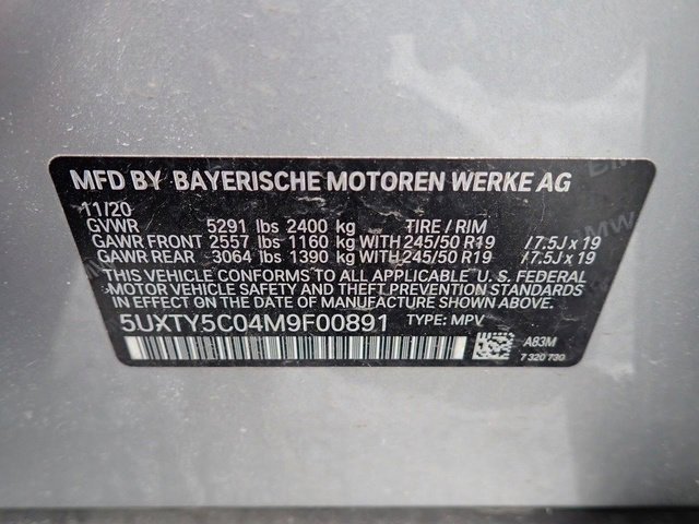 Used 2021 BMW X3 xDrive30i w/ Convenience Package image 13