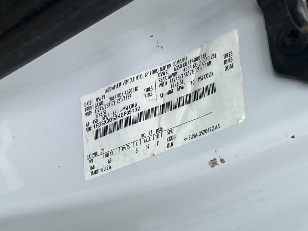 Used 2019 Ford F350 XL w/ XL Value Package RWD image 30