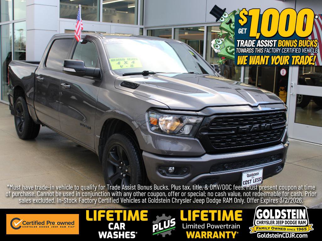 Certified 2022 RAM 1500 Big Horn