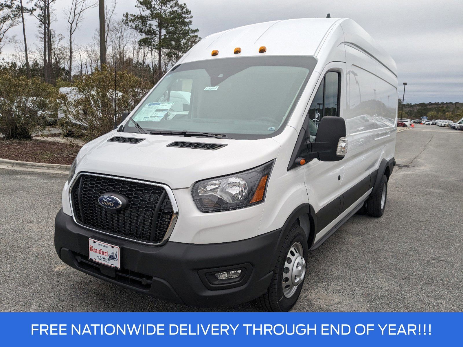 New 2024 Ford Transit 350 148 High Roof DRW AWD w/ Exterior Upgrade Package image 8