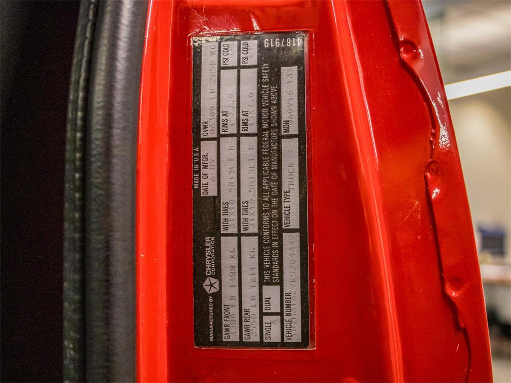 Used 1989 Dodge D/W Truck 150 image 27