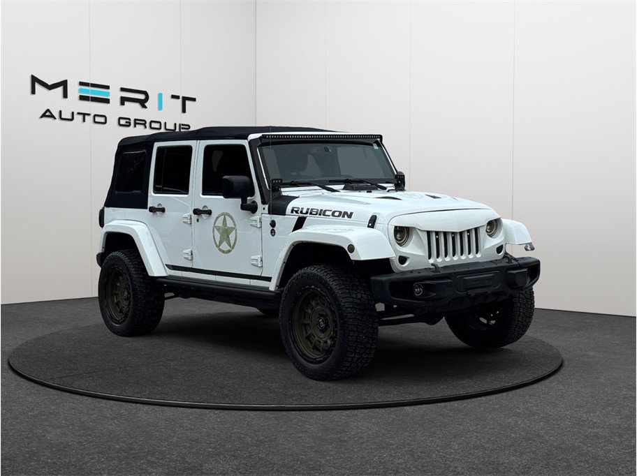 Used 2016 Jeep Wrangler Unlimited Rubicon Hard Rock AWD/4WD image 1