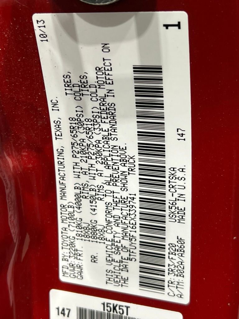 Used 2014 Toyota Tundra SR5 image 16