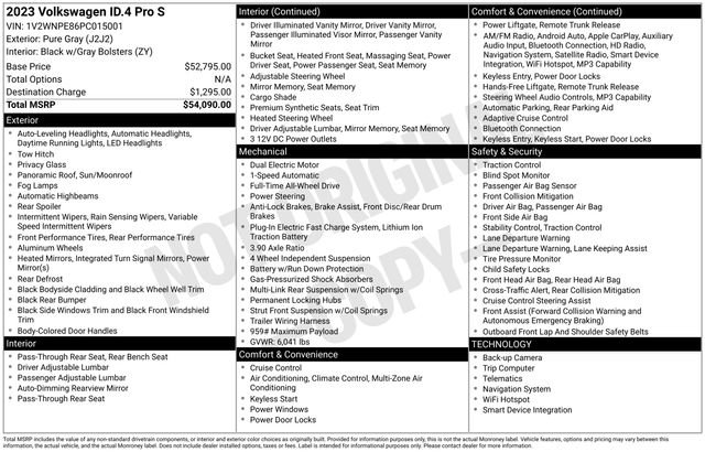 Certified 2023 Volkswagen ID.4 Pro S image 43