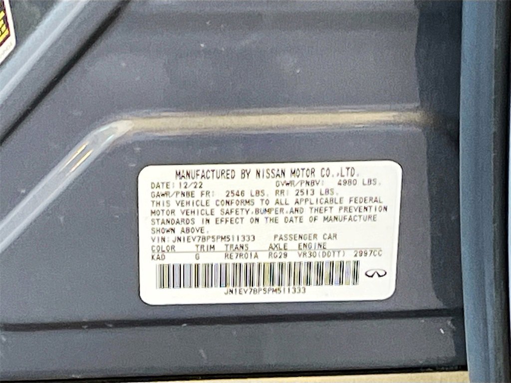 Used 2023 INFINITI Q50 Luxe w/ Cargo Package image 33