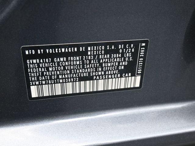 New 2026 Volkswagen Jetta SE image 18