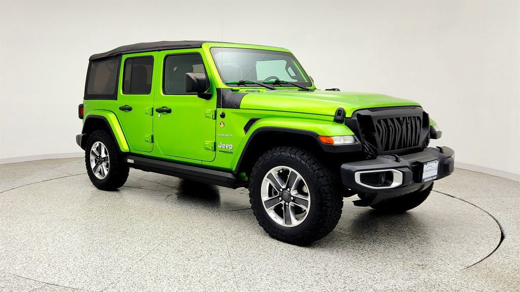 Used 2019 Jeep Wrangler Unlimited Sahara AWD/4WD image 3