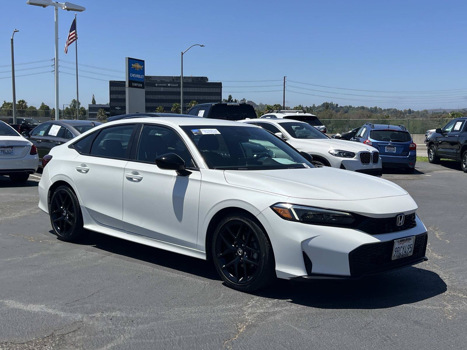 Certified 2025 Honda Civic Sport image 25