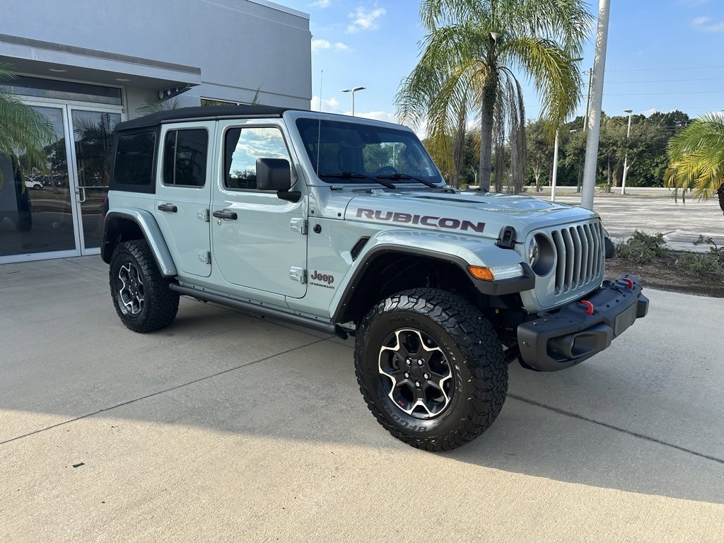 Used 2023 Jeep Wrangler Unlimited Rubicon w/ Steel Bumper Group