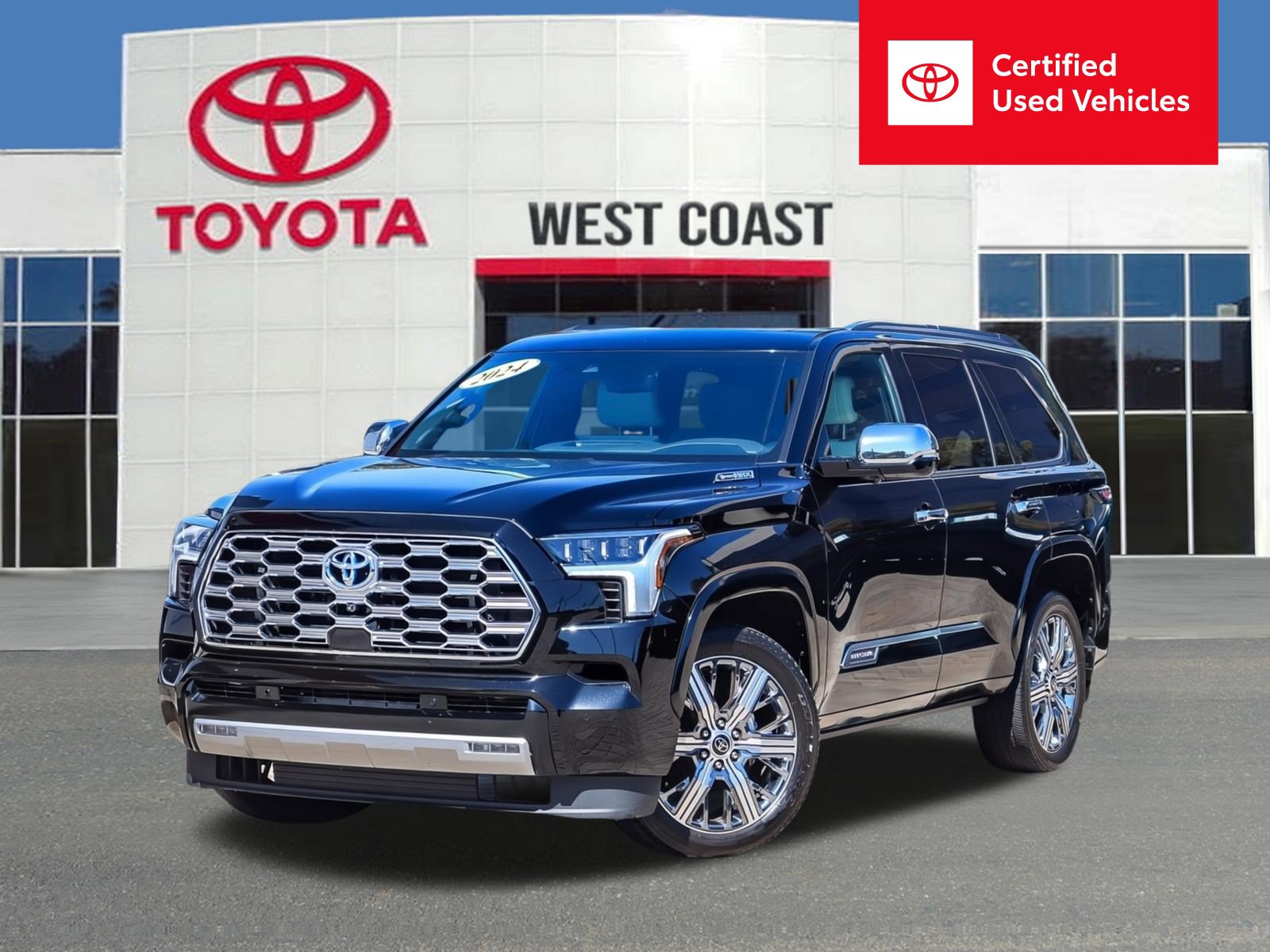 Certified 2024 Toyota Sequoia Capstone
