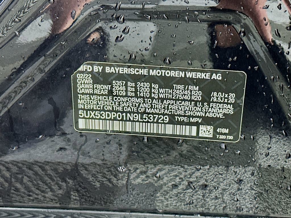 Used 2022 BMW X3 xDrive30i w/ M Sport Package 2 image 32