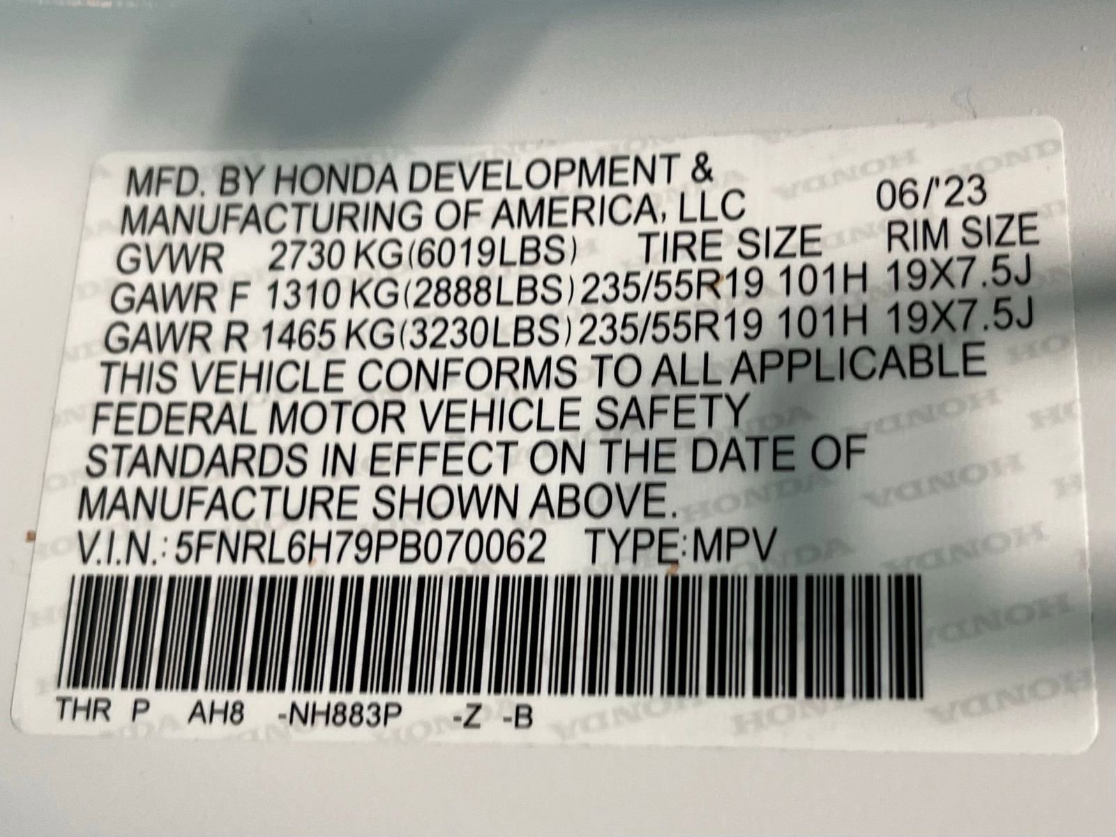 Used 2023 Honda Odyssey Sport image 21