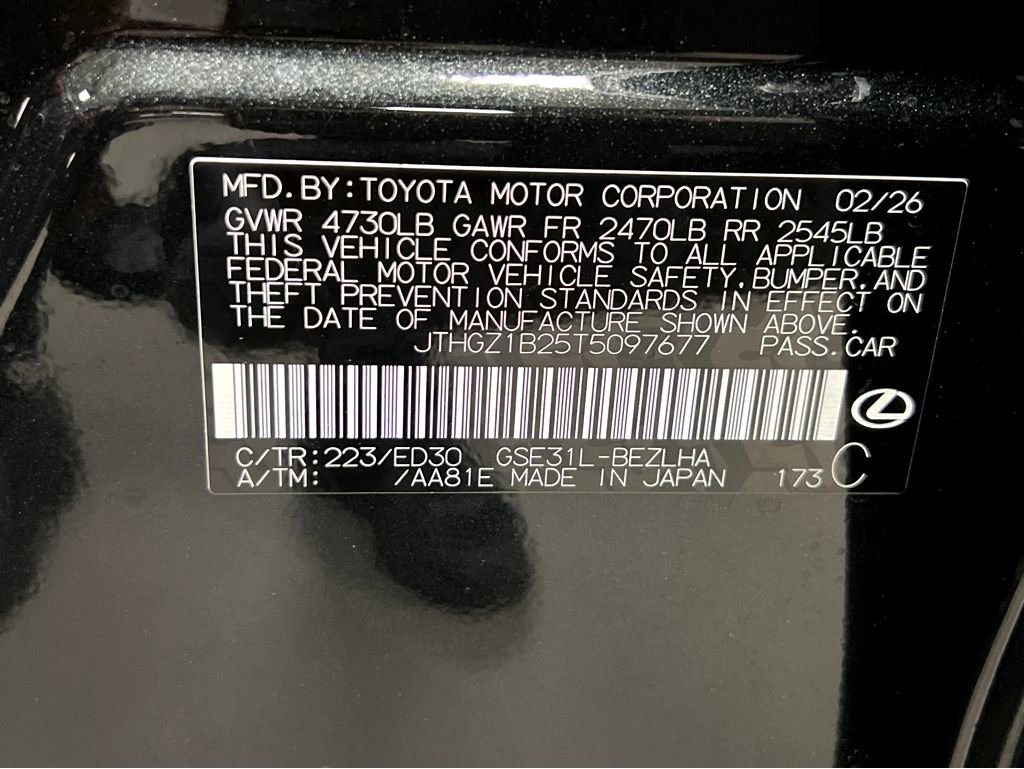 New 2026 Lexus IS 350 F Sport image 27