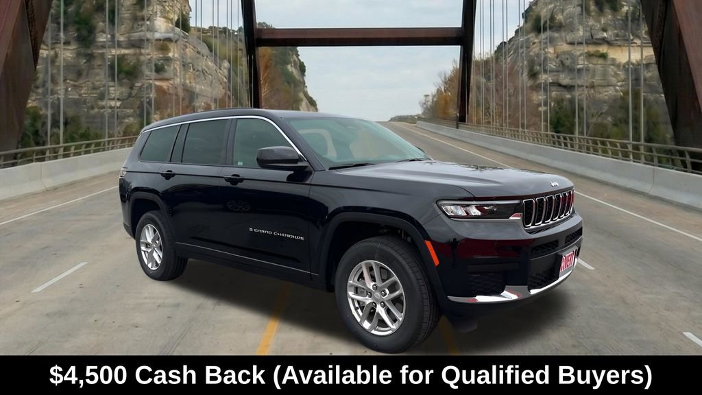 New 2025 Jeep Grand Cherokee L Laredo w/ Luxury Tech Group I RWD image 1