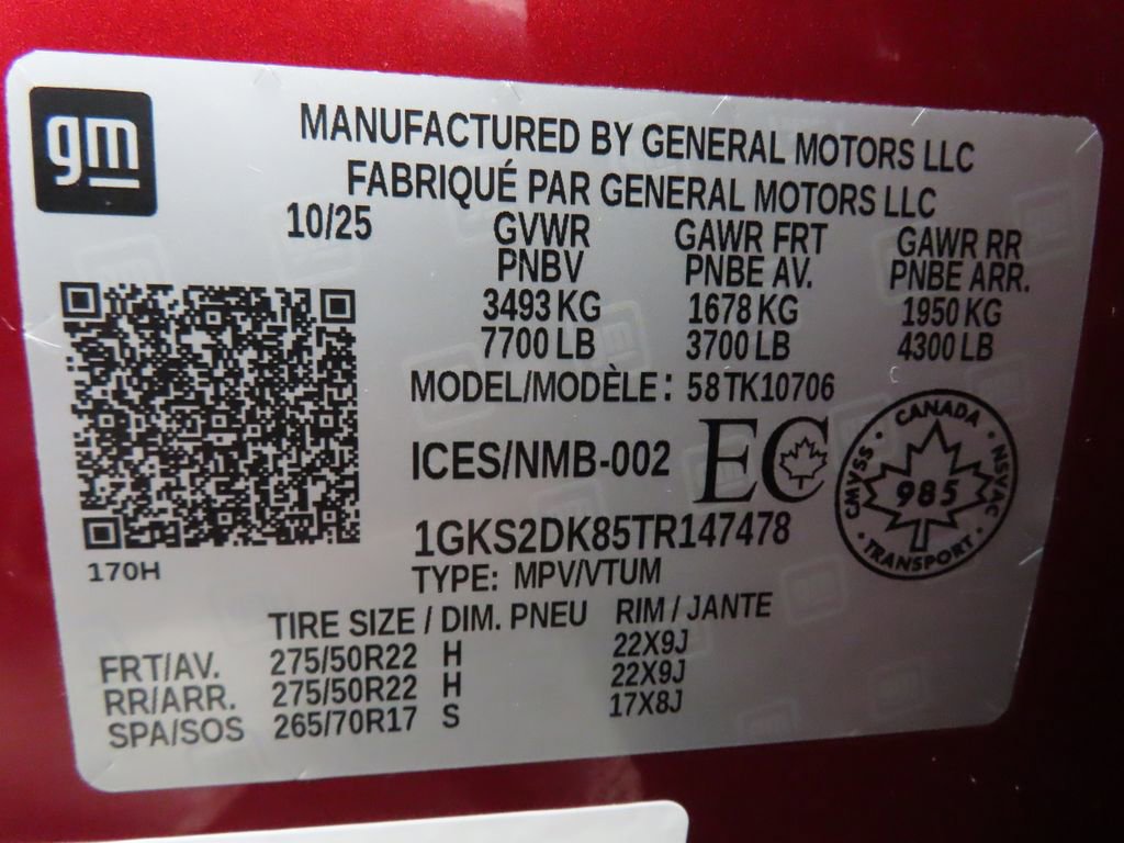 Used 2026 GMC Yukon Denali w/ Denali Reserve Package image 79