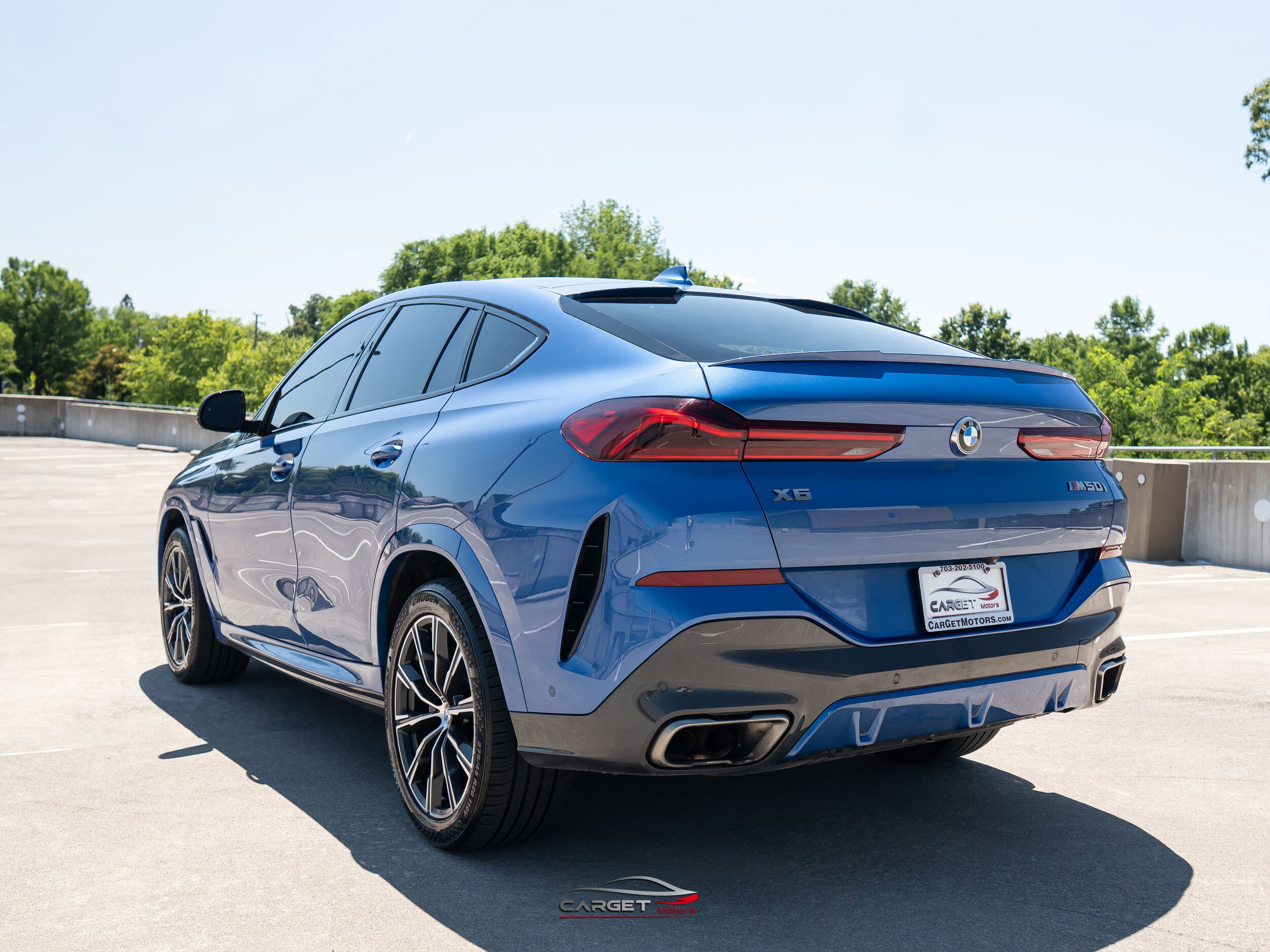 Used 2020 BMW X6 M50i w/ Premium Package AWD/4WD image 5