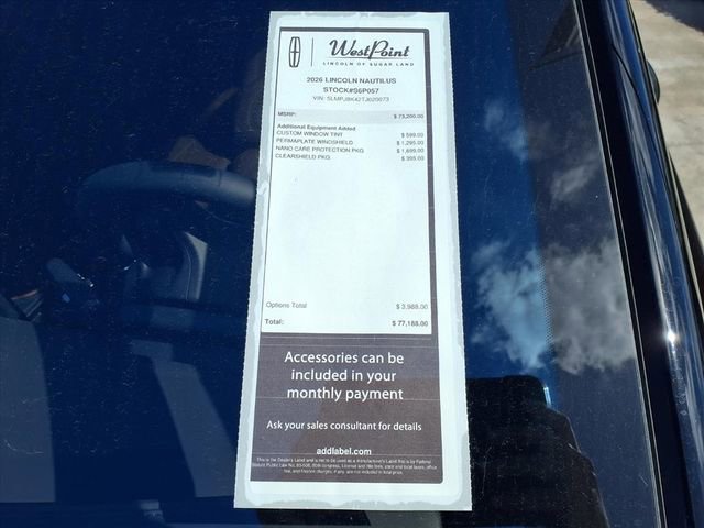 New 2026 Lincoln Nautilus Reserve image 3