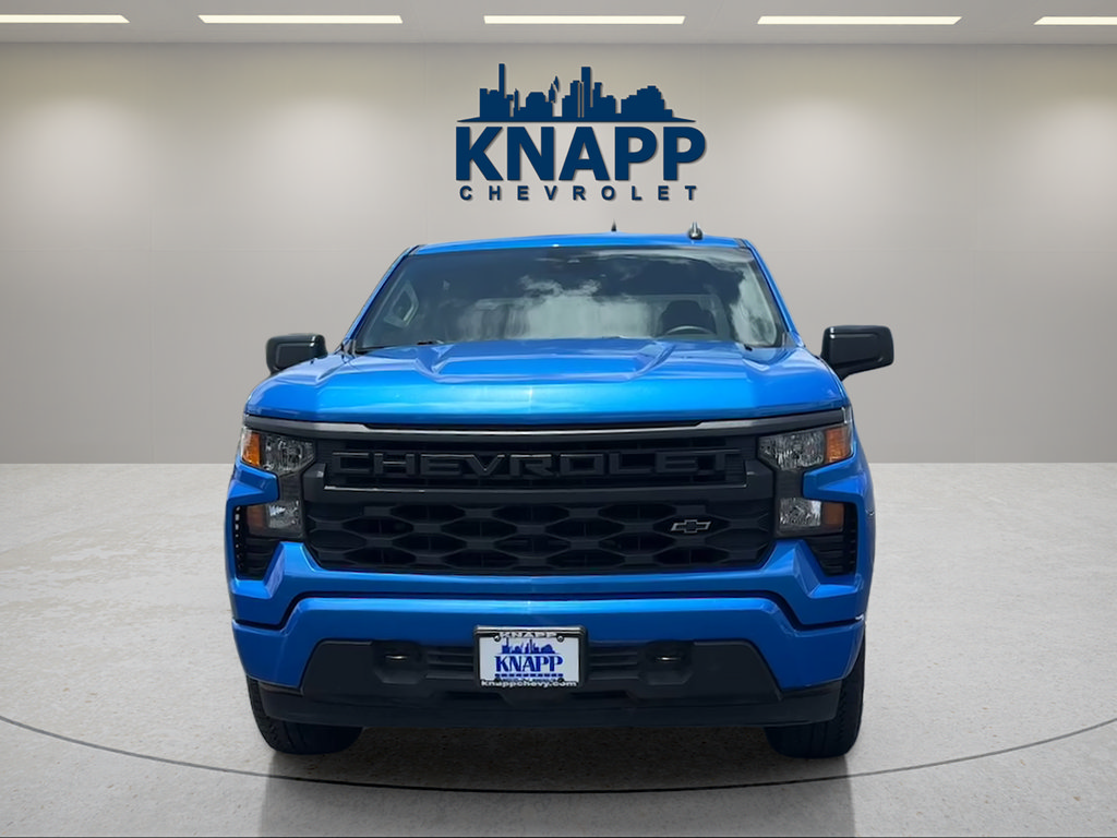 Used 2025 Chevrolet Silverado 1500 Custom w/ Turbomax Blackout Package RWD image 8