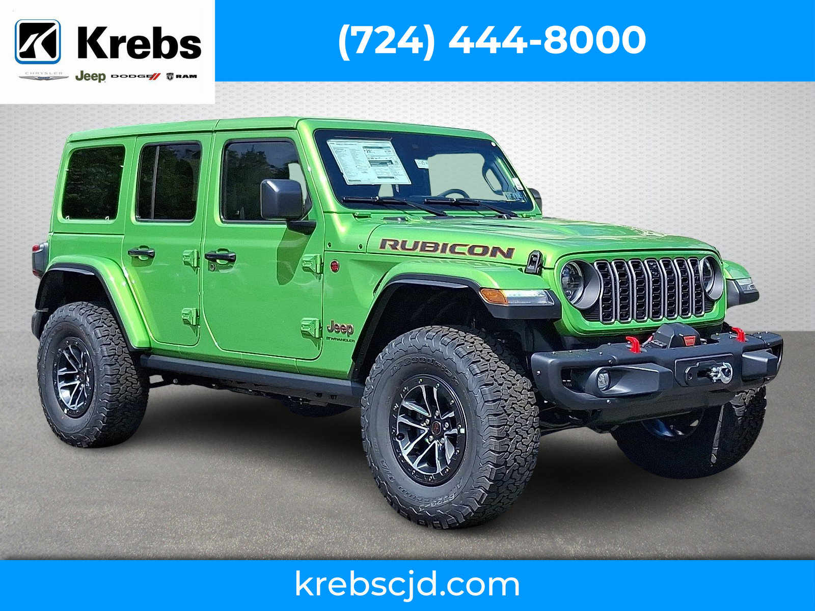 New 2025 Jeep Wrangler Unlimited Rubicon image 1
