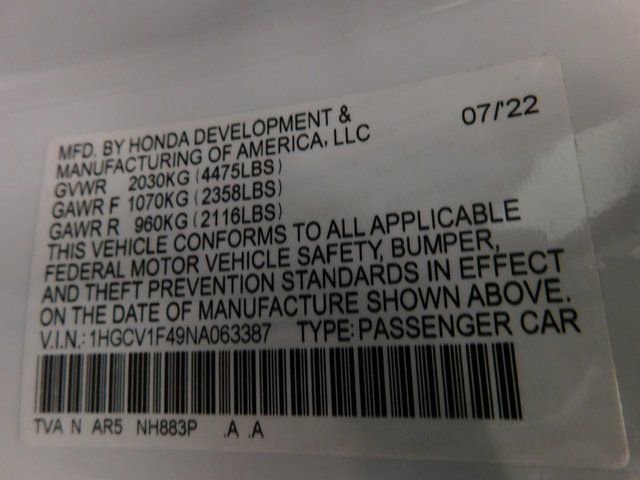 Used 2022 Honda Accord Sport Special Edition image 49