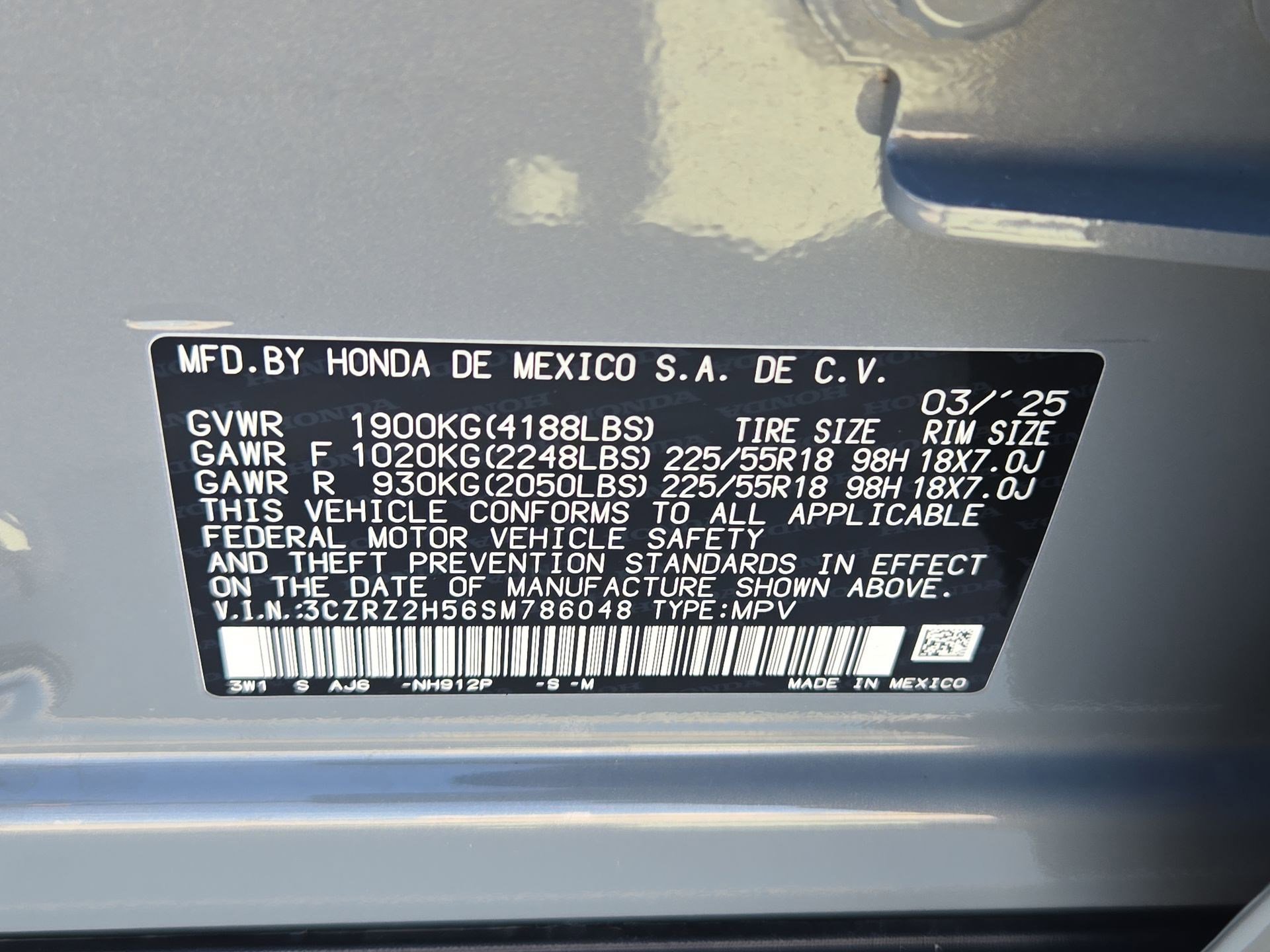 Used 2025 Honda HR-V Sport image 33