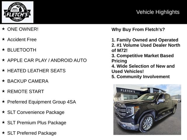 Used 2024 GMC Sierra 1500 SLT w/ SLT Premium Plus Package AWD/4WD image 2