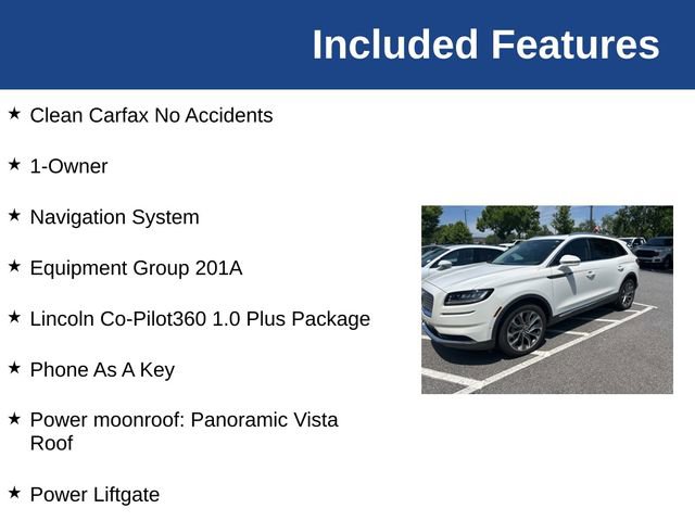 Used 2023 Lincoln Nautilus Reserve w/ Equipment Group 201A AWD/4WD image 3