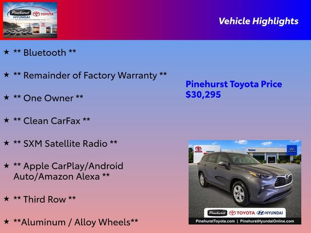 Used 2023 Toyota Highlander LE FWD image 16