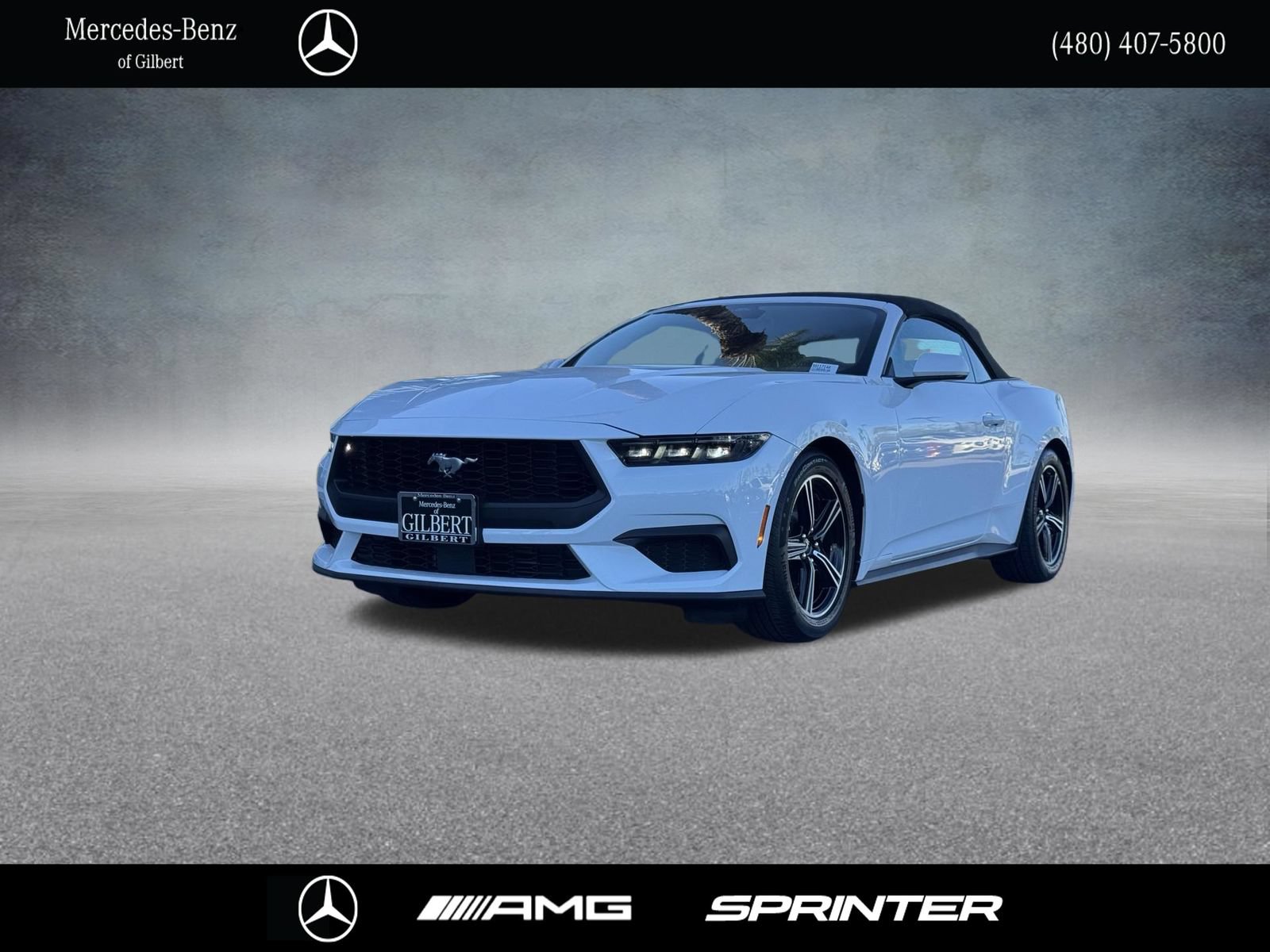 Used 2025 Ford Mustang Convertible RWD image 1