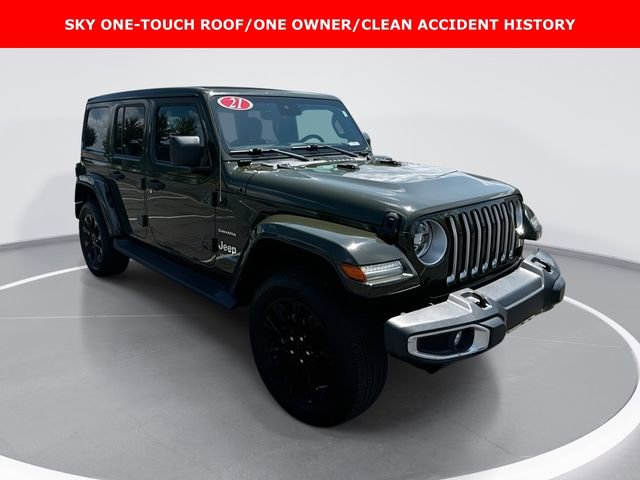 Used 2021 Jeep Wrangler 4xe Unlimited Sahara w/ Cold Weather Group