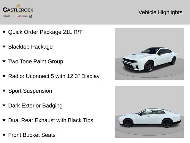 New 2026 Dodge Charger R/T w/ Blacktop Package AWD/4WD image 2