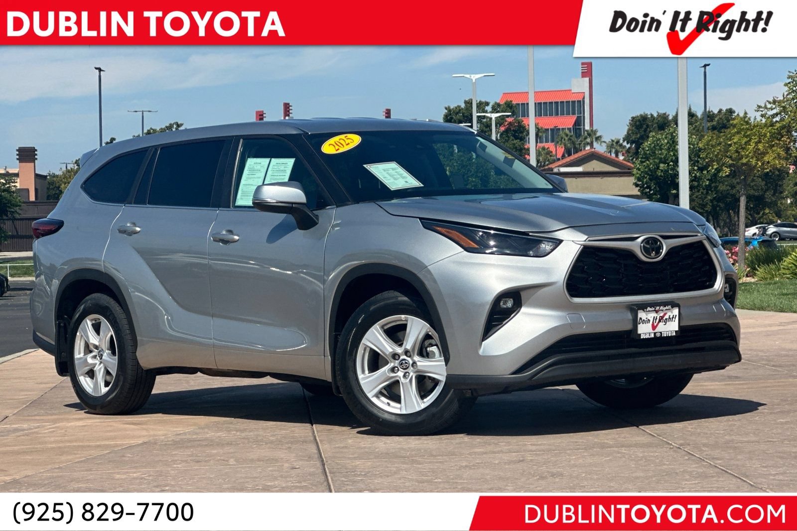 Certified 2025 Toyota Highlander LE