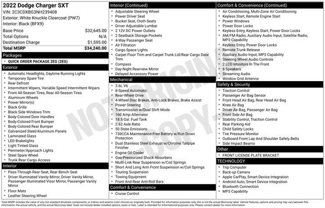 Used 2022 Dodge Charger SXT image 3