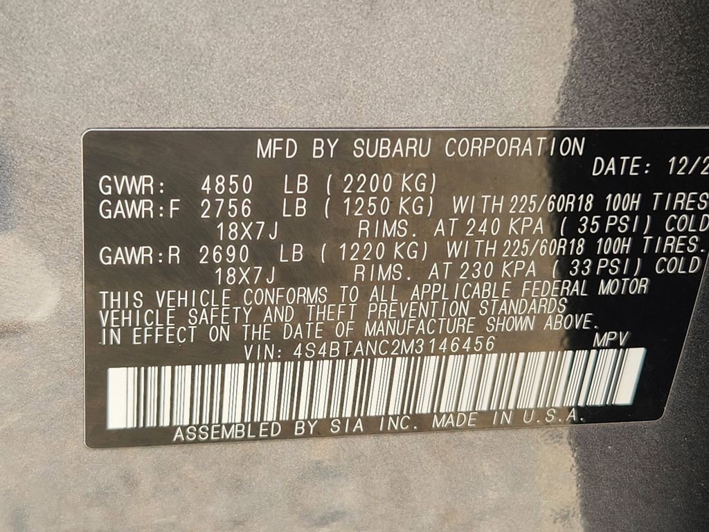 Used 2021 Subaru Outback Limited image 27