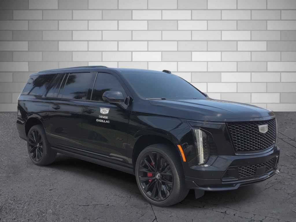 Certified 2025 Cadillac Escalade ESV V w/ LPO, ONYX Package AWD/4WD image 7