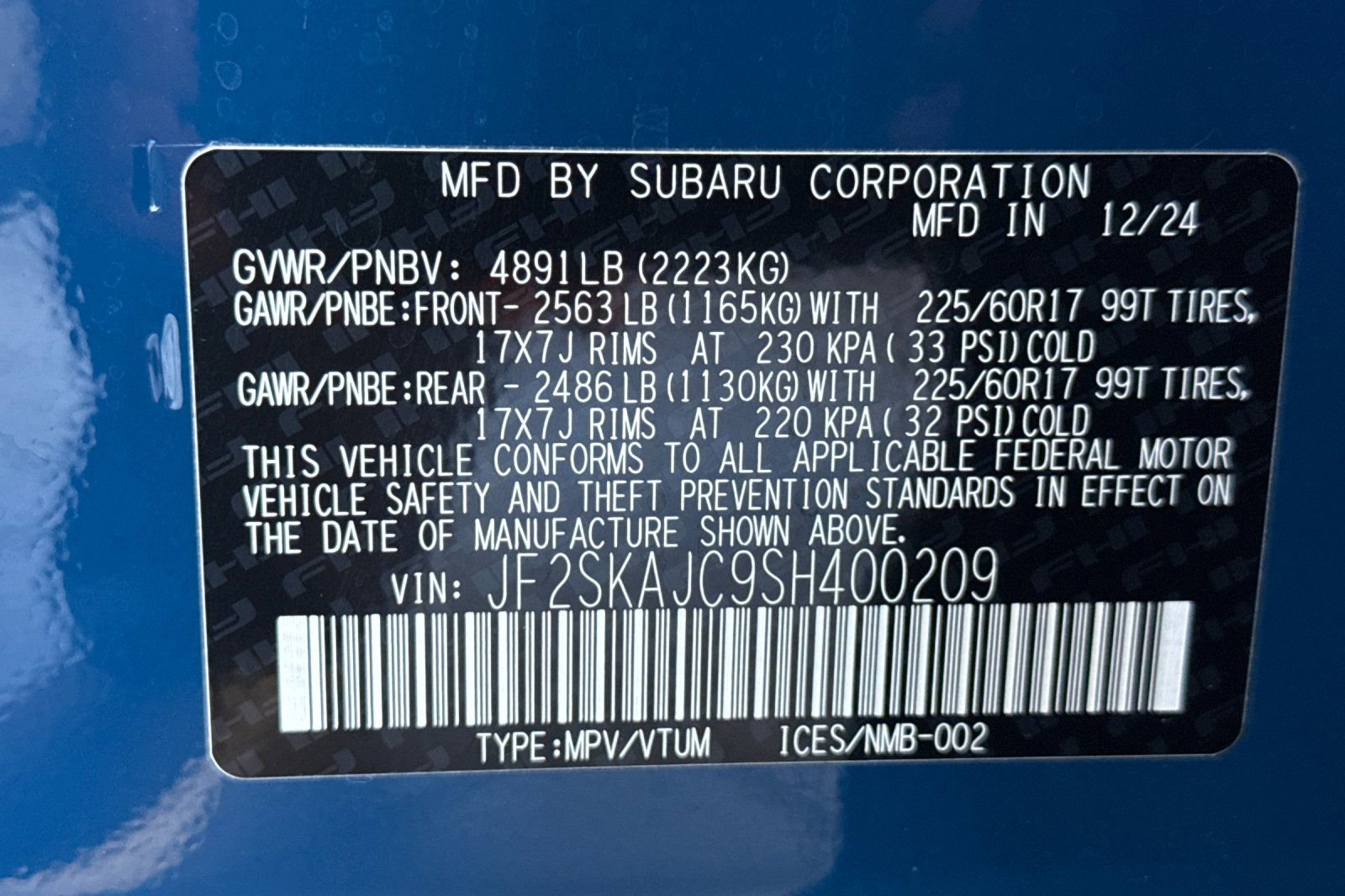 Certified 2025 Subaru Forester Wilderness w/ Wilderness Package image 30