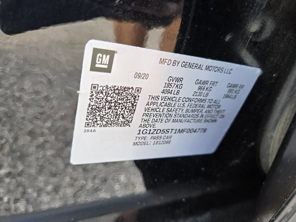 Used 2021 Chevrolet Malibu LT FWD image 31