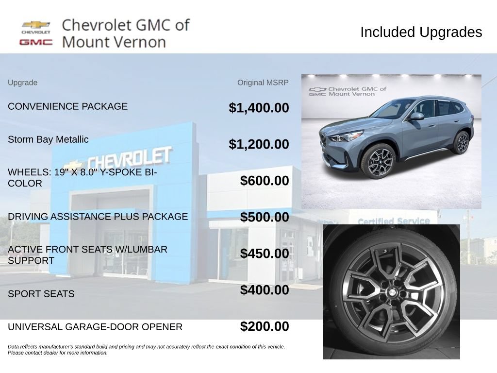 Used 2026 BMW X1 xDrive28i w/ Convenience Package AWD/4WD image 6