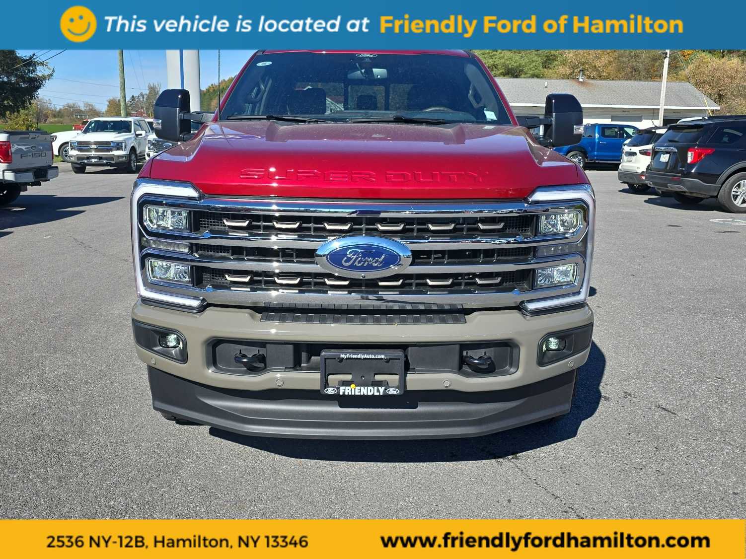 New 2026 Ford F350 King Ranch w/ Snow Plow Prep Package image 3