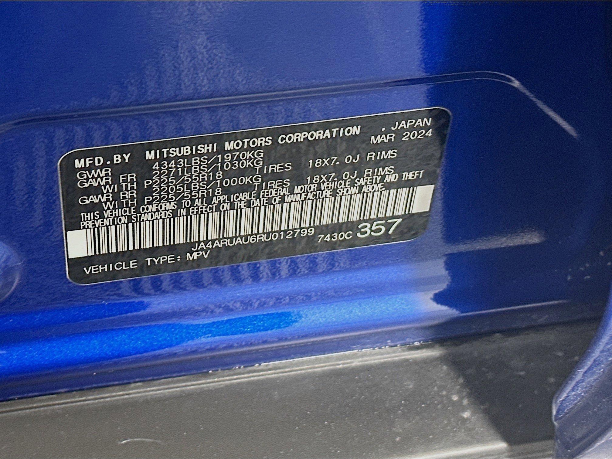 Used 2024 Mitsubishi Outlander Sport SE image 12