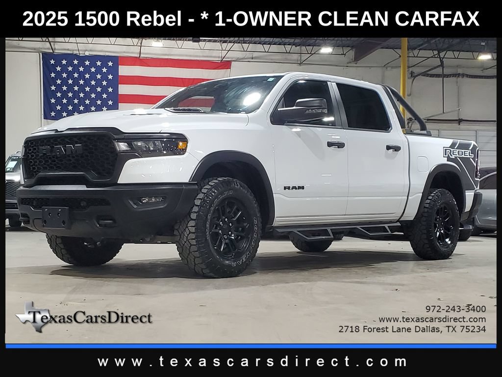 Used 2025 RAM 1500 Rebel w/ Rebel Level 1 Equipment Group