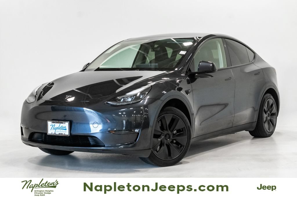 Used 2025 Tesla Model Y Long Range AWD/4WD image 1