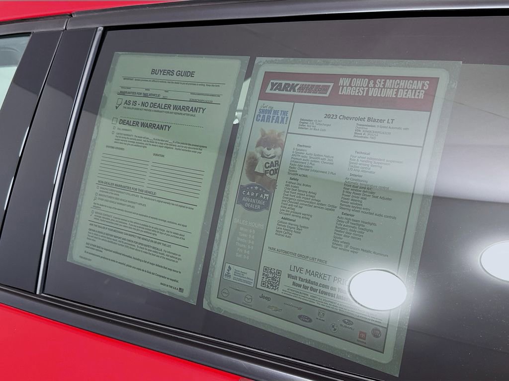 Used 2023 Chevrolet Blazer LT image 14