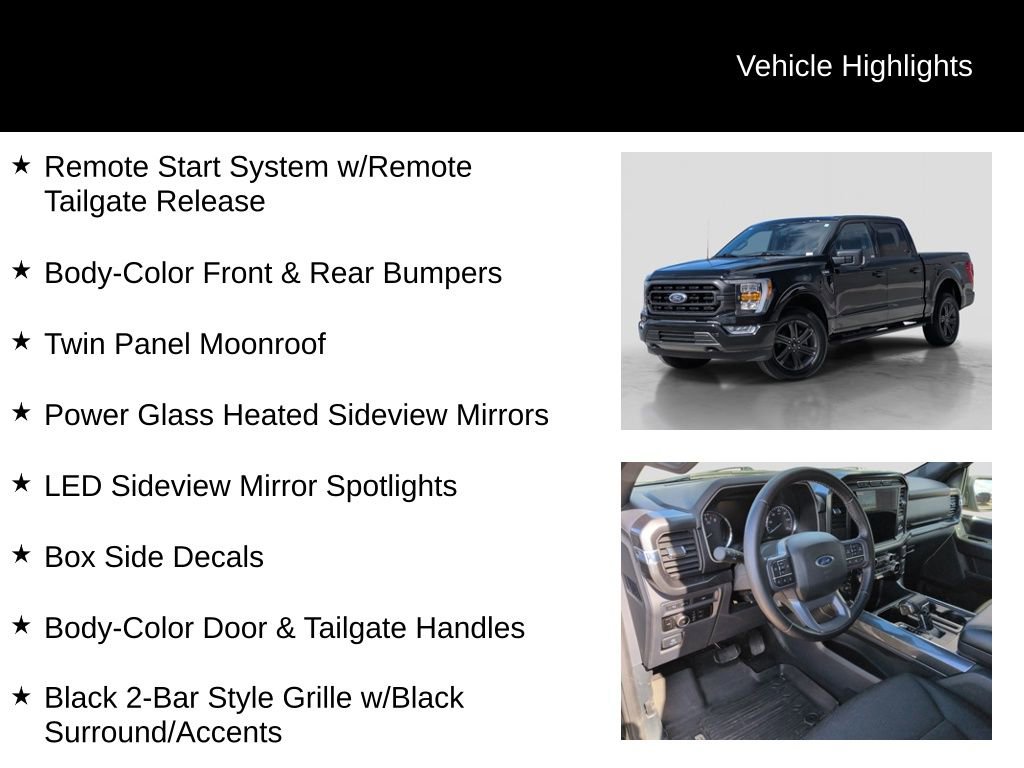 Certified 2023 Ford F150 XLT w/ Equipment Group 302A High image 31