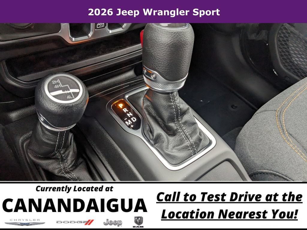 New 2026 Jeep Wrangler Unlimited Sport AWD/4WD image 23