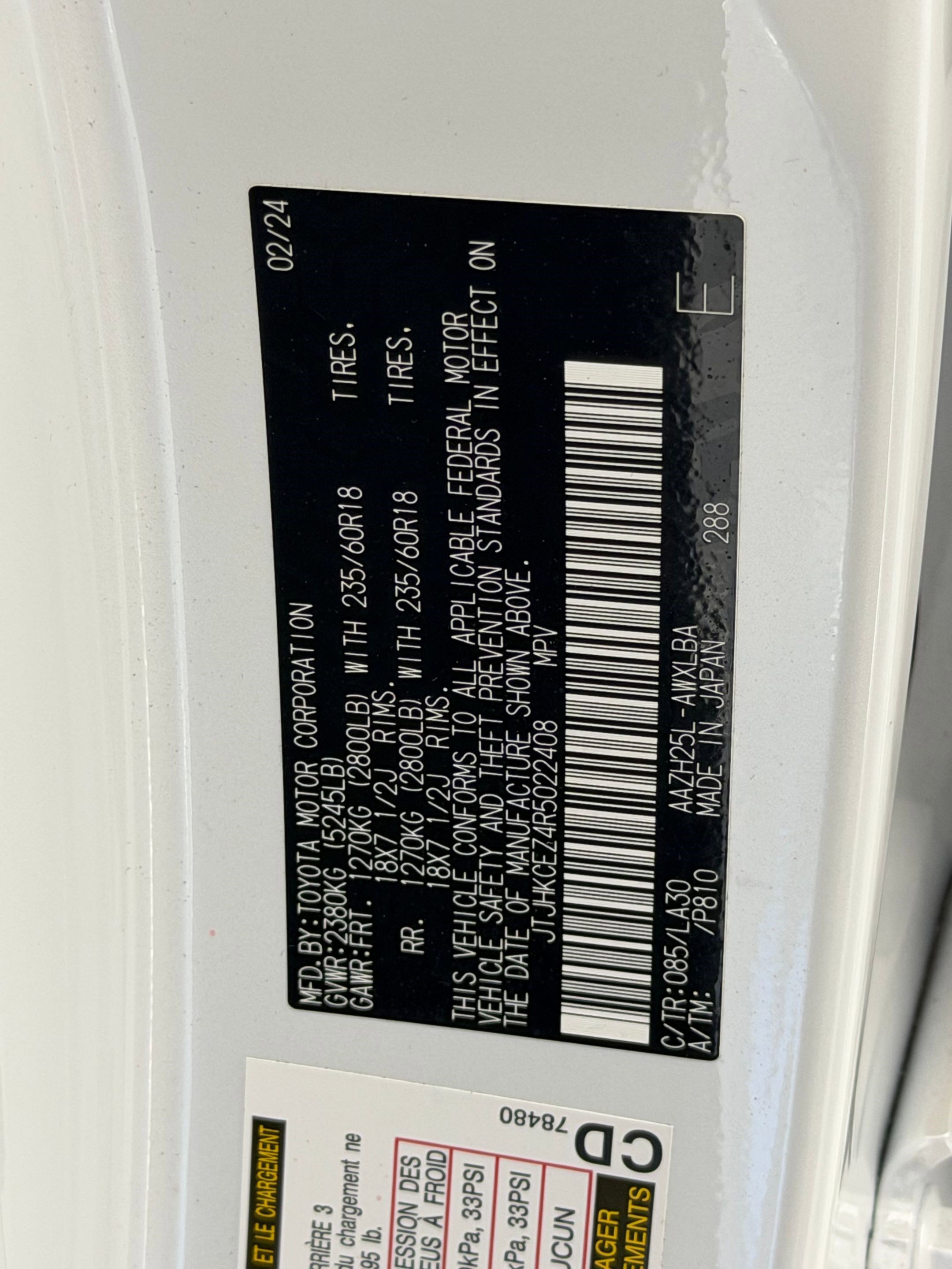 Used 2024 Lexus NX 350h AWD w/ Vision Package image 19