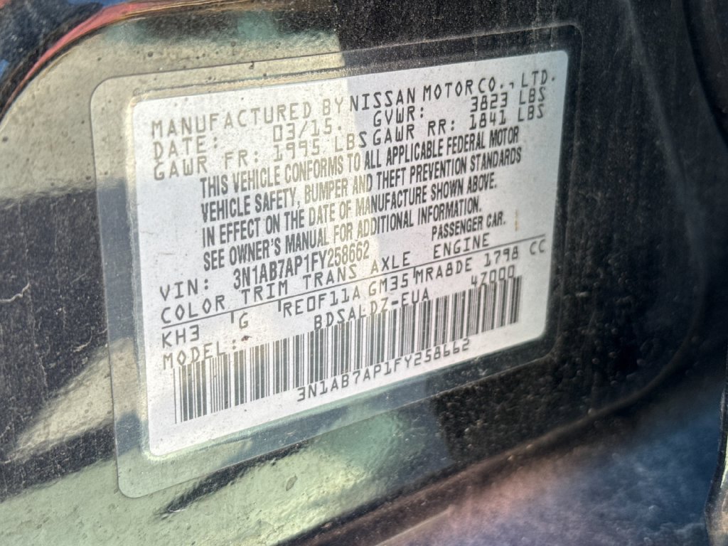 Used 2015 Nissan Sentra SV FWD image 28